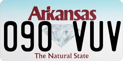 AR license plate 090VUV