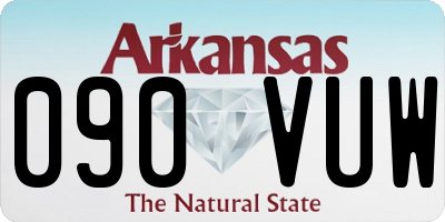 AR license plate 090VUW