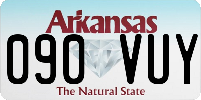 AR license plate 090VUY