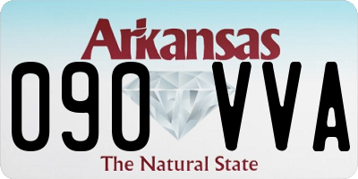 AR license plate 090VVA