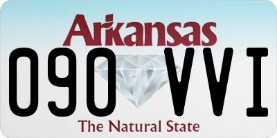 AR license plate 090VVI