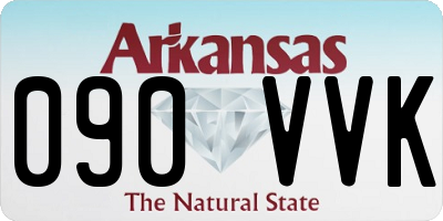 AR license plate 090VVK