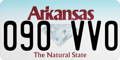 AR license plate 090VVO