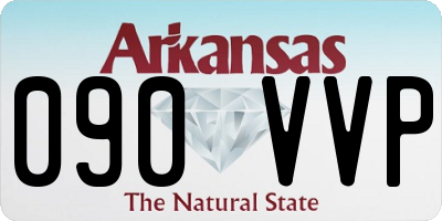 AR license plate 090VVP