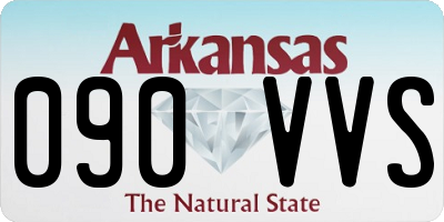 AR license plate 090VVS