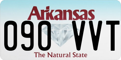 AR license plate 090VVT