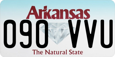 AR license plate 090VVU