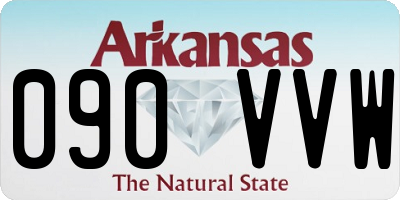 AR license plate 090VVW