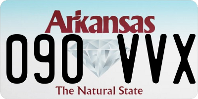 AR license plate 090VVX