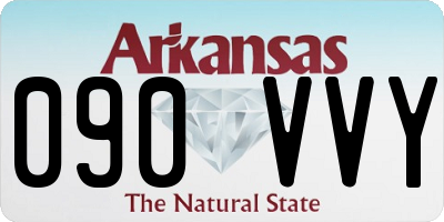 AR license plate 090VVY