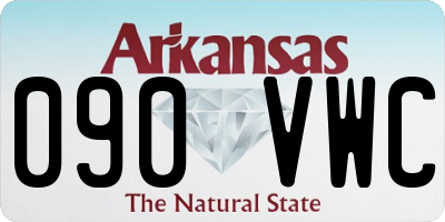 AR license plate 090VWC