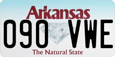 AR license plate 090VWE