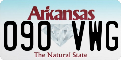AR license plate 090VWG