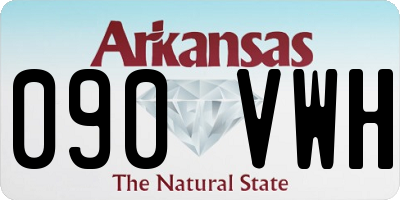 AR license plate 090VWH