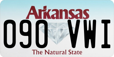 AR license plate 090VWI