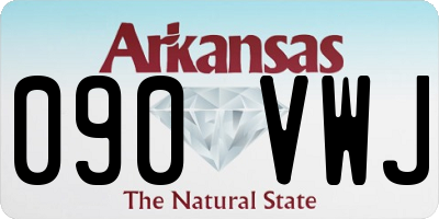AR license plate 090VWJ