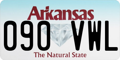 AR license plate 090VWL