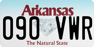 AR license plate 090VWR
