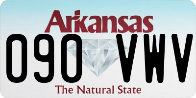 AR license plate 090VWV