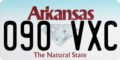 AR license plate 090VXC