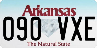 AR license plate 090VXE