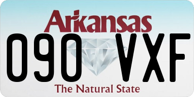 AR license plate 090VXF