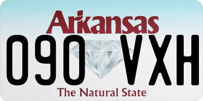 AR license plate 090VXH