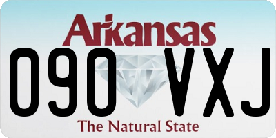 AR license plate 090VXJ