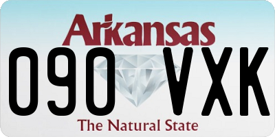 AR license plate 090VXK