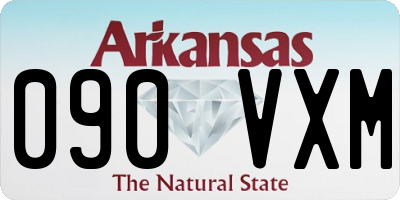 AR license plate 090VXM