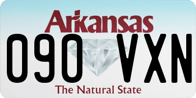 AR license plate 090VXN