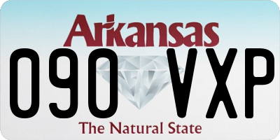 AR license plate 090VXP