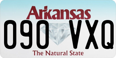 AR license plate 090VXQ