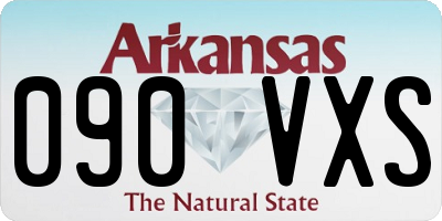 AR license plate 090VXS