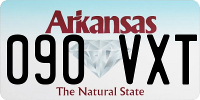 AR license plate 090VXT