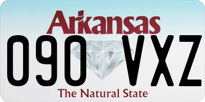 AR license plate 090VXZ