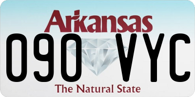 AR license plate 090VYC
