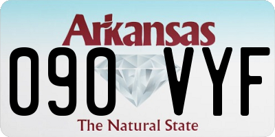 AR license plate 090VYF