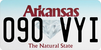 AR license plate 090VYI