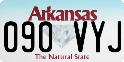 AR license plate 090VYJ
