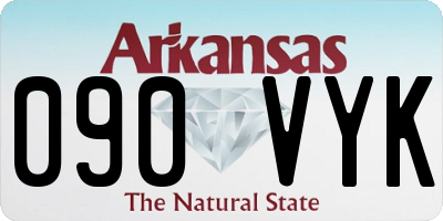 AR license plate 090VYK
