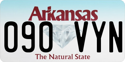 AR license plate 090VYN