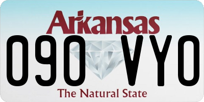 AR license plate 090VYO