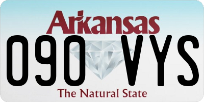 AR license plate 090VYS