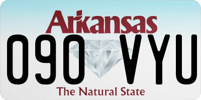 AR license plate 090VYU