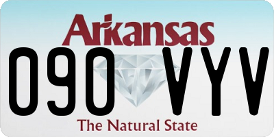 AR license plate 090VYV