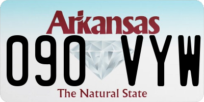 AR license plate 090VYW