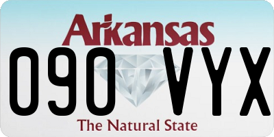 AR license plate 090VYX