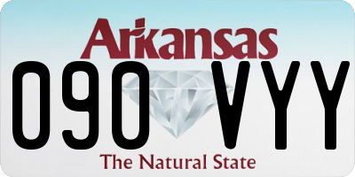 AR license plate 090VYY