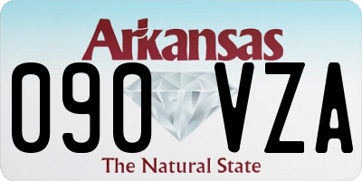 AR license plate 090VZA
